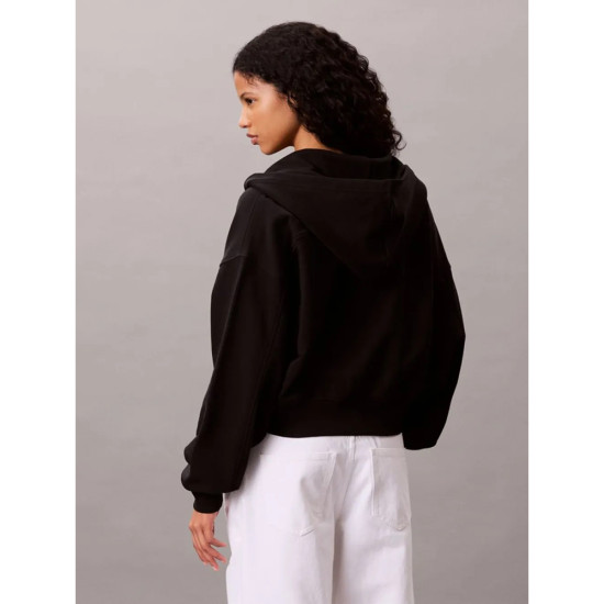 Calvin Klein Γυναικεία ζακέτα Terry Cotton Sweatshirt